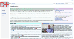 Desktop Screenshot of dailypositive.org