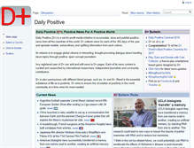 Tablet Screenshot of dailypositive.org